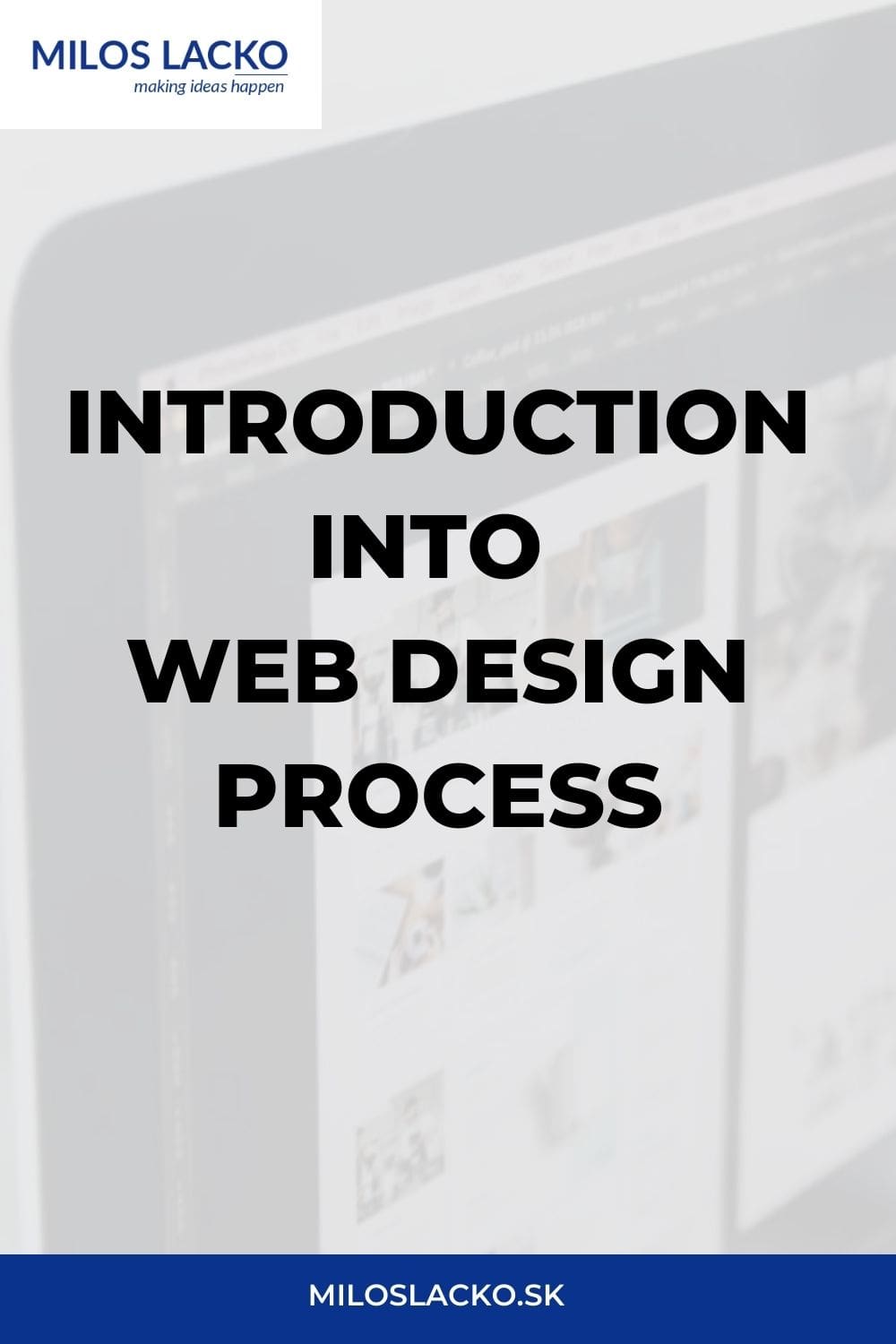 Introduction into web design process
